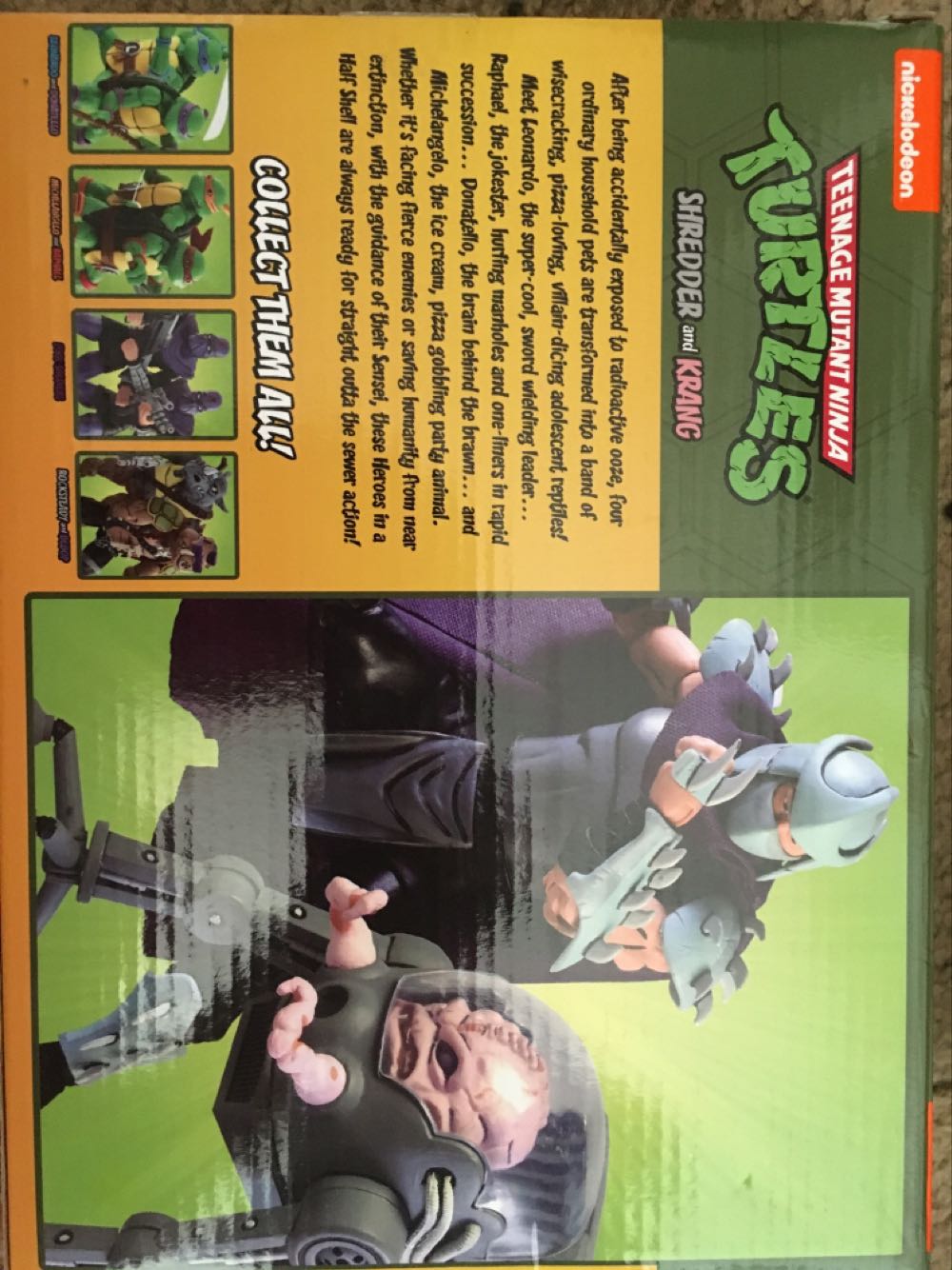 Shredder And Krang - Neca/Reel Toys (Teenage Mustant Ninja Turtles) action figure collectible [Barcode 634482541142] - Main Image 3