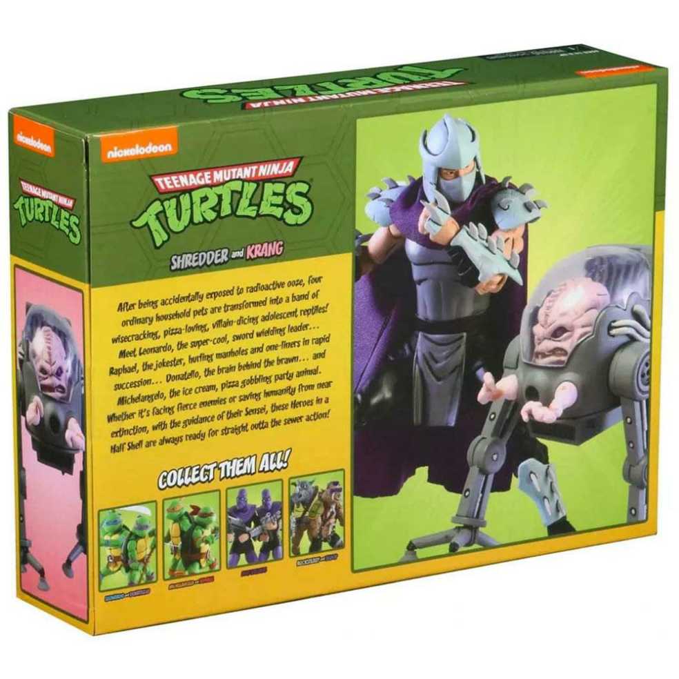 Shredder And Krang - Neca/Reel Toys (Teenage Mustant Ninja Turtles) action figure collectible [Barcode 634482541142] - Main Image 4