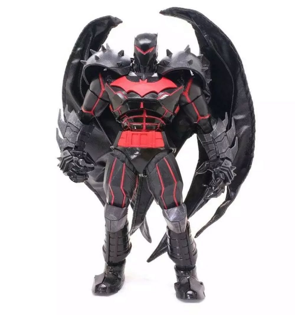 Batman Hellbat Suit - DC - BATMAN (DC Multiverse) action figure collectible [Barcode 787926156010] - Main Image 4