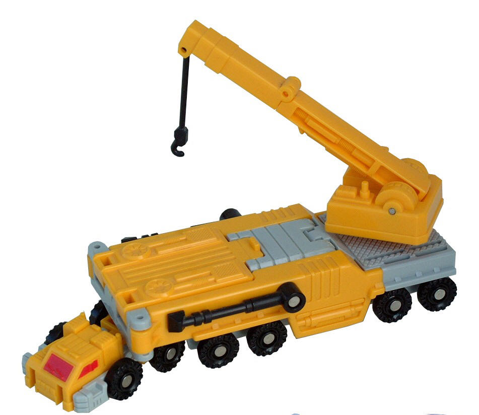 Crane Erector (1989) - Hasbro (Transformers G1 Micromasters (Loose)) action figure collectible - Main Image 2