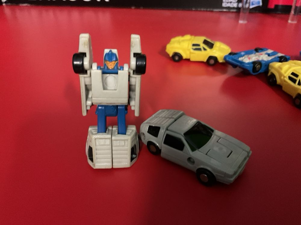 Transformers G1 Swindler Micro Masters Race Car Patrol - Hasbro (Micromasters) action figure collectible - Main Image 3