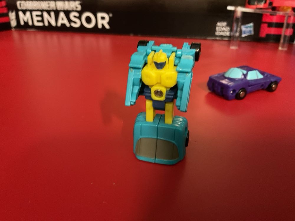 Transformers G1 Hyperdrive Micro Master Sports Car Patrol - Hasbro (G1 Transformers) action figure collectible - Main Image 4
