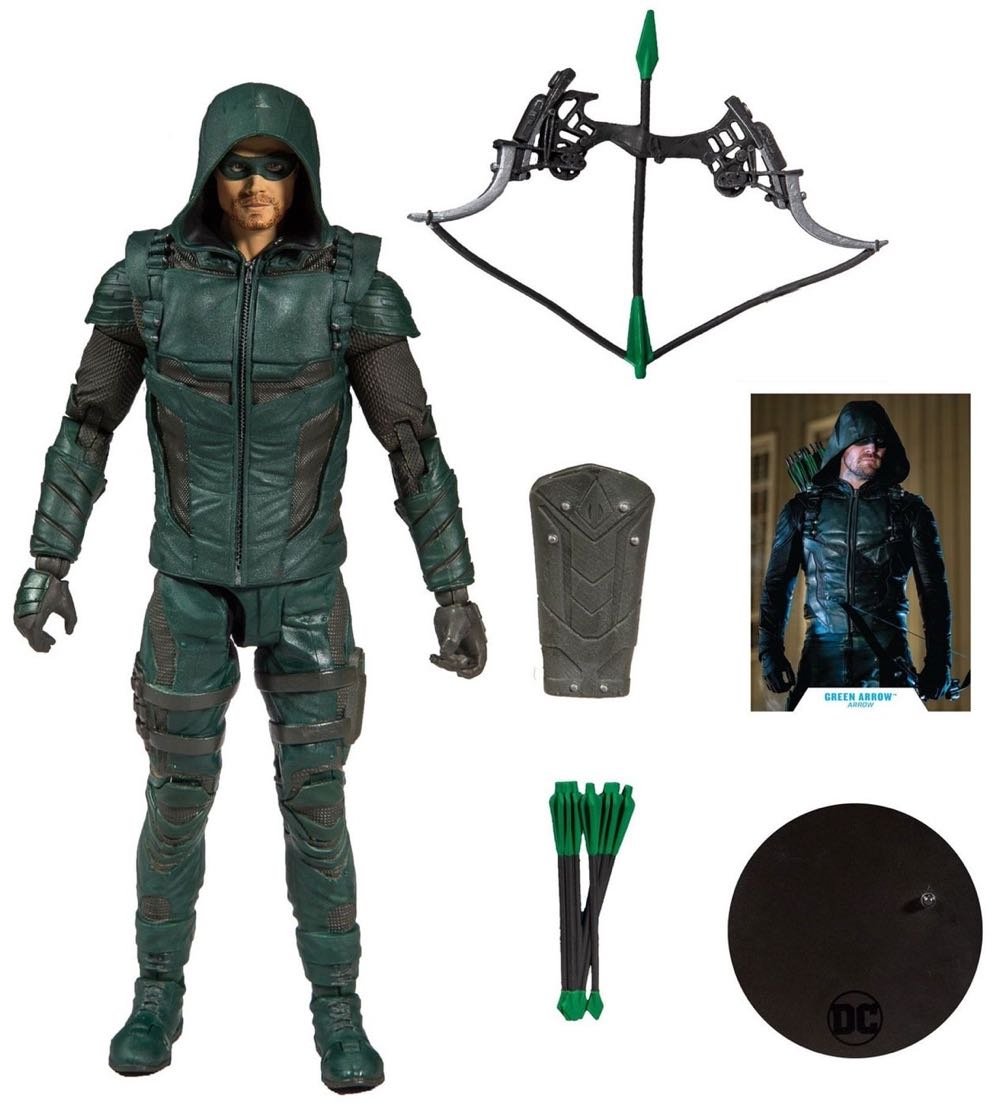 Green Arrow - McFarlane Toys (Arrow) action figure collectible [Barcode 787926151121] - Main Image 3