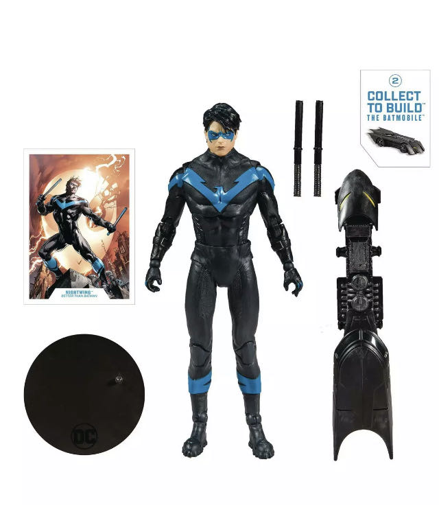 Better Than Batman Nightwing - DC - BAT FAMILY (Nightwing) action figure collectible [Barcode 787926154023] - Main Image 2