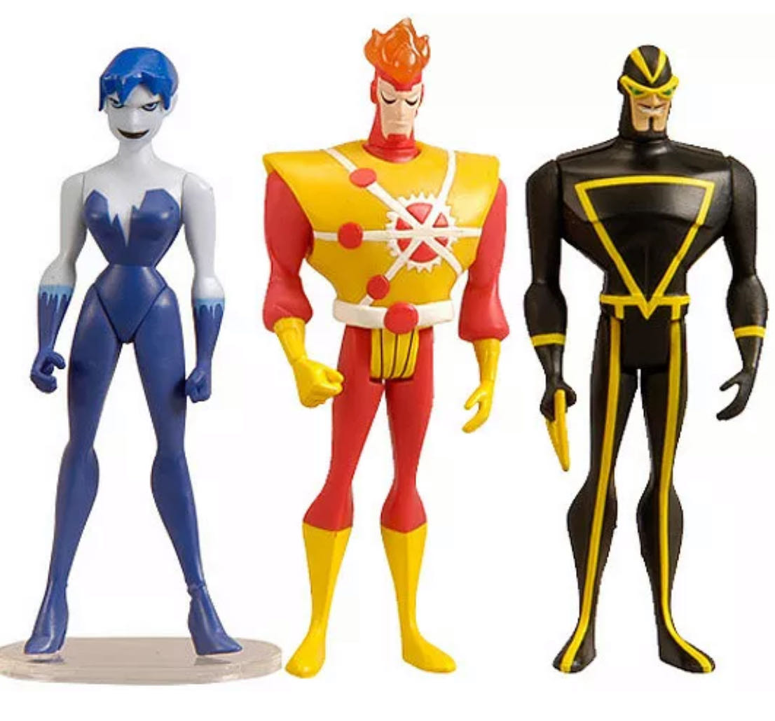 Killer Frost, Angle Man, Firestorm - Mattel (DC Universe) action figure collectible - Main Image 2