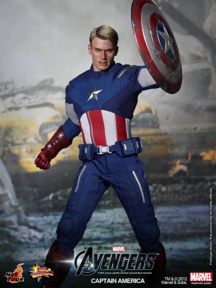 Captain America  - Hot Toys (Marvel’s Avengers) action figure collectible [Barcode 4897011174464] - Main Image 4