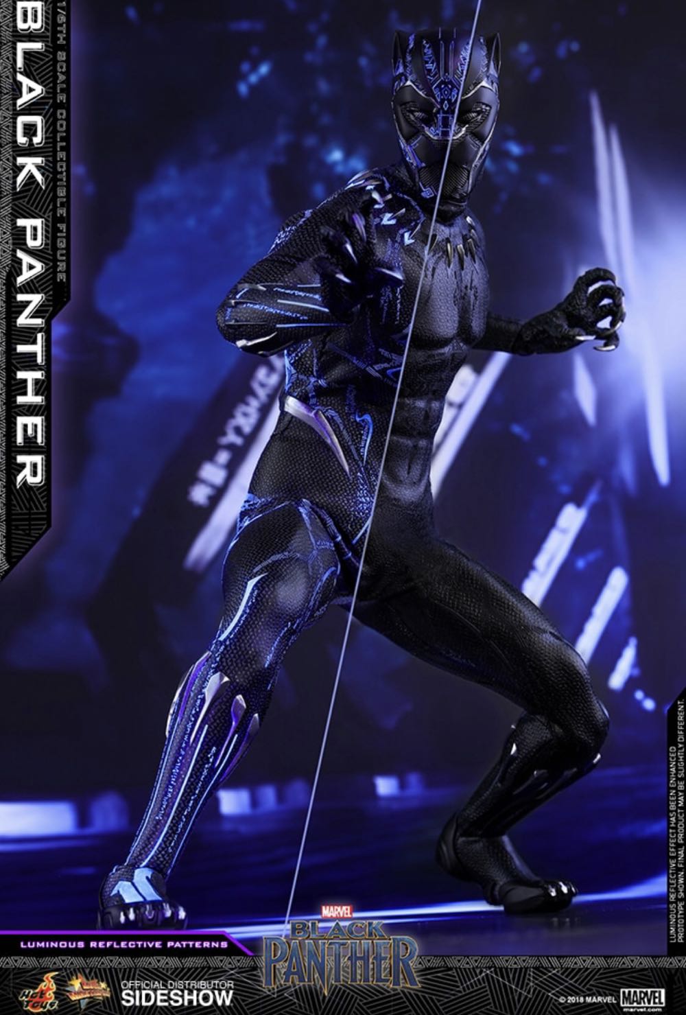 Hot Toys Marvel Black Panther - Hot Toys (Hot Toys 1/6 Scale Figure) action figure collectible [Barcode 4897011185828] - Main Image 3