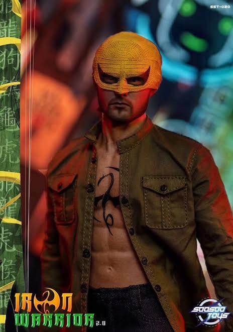 Iron Warrior 2.0 (Iron Fist) - Soosoo Toys (Iron Fist Netflix) action figure collectible - Main Image 3