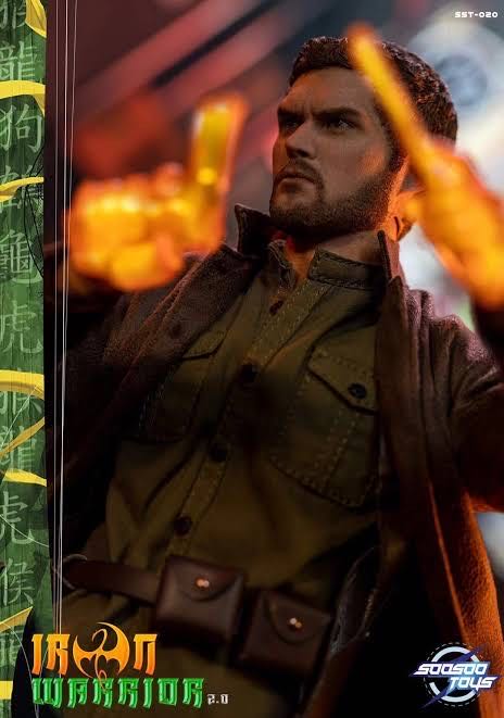 Iron Warrior 2.0 (Iron Fist) - Soosoo Toys (Iron Fist Netflix) action figure collectible - Main Image 4