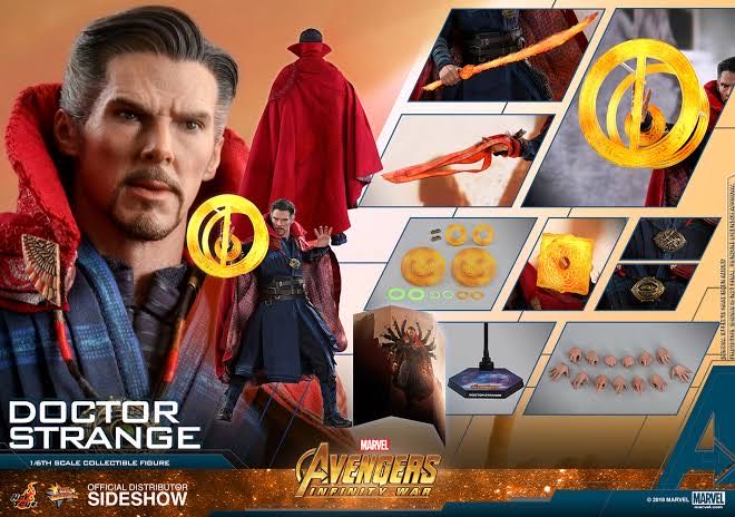 Doctor Strange - Hot Toys (Avengers: Infinity War) action figure collectible [Barcode 4897011186276] - Main Image 4