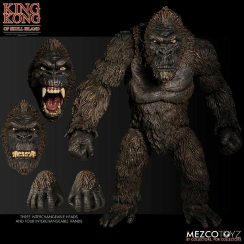 King Kong Of Skull Island - Mezco Toyz (King Kong) action figure collectible [Barcode 696198101003] - Main Image 3