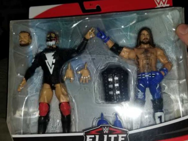 Finn Bálor & AJ Styles (WWE Elite) - Mattel (WWE Elite Collection) action figure collectible [Barcode 887961839425] - Main Image 2