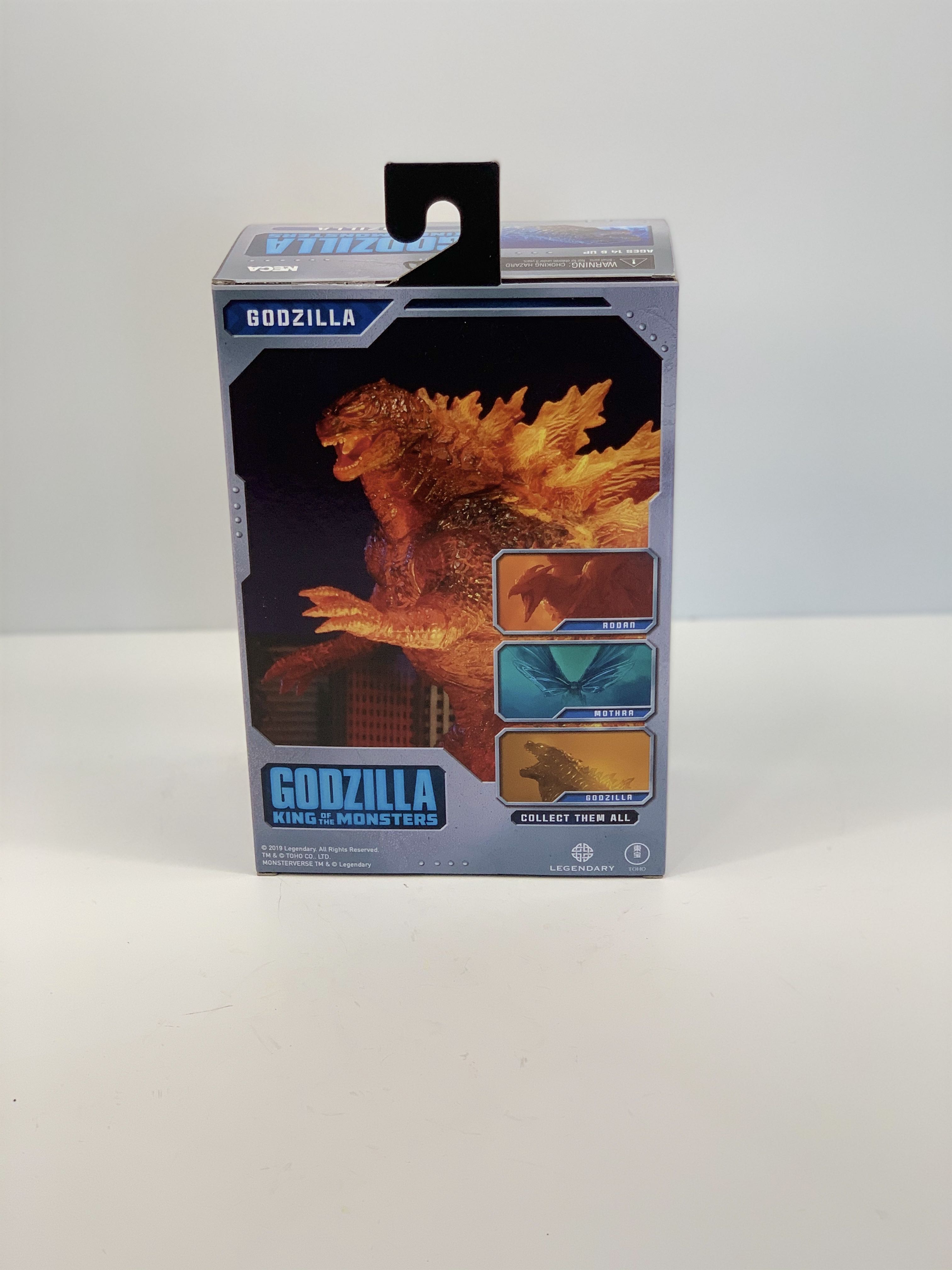 Godzilla (Burning) - Neca (Godzilla: King of the Monsters (2019)) action figure collectible [Barcode 634482428917] - Main Image 2