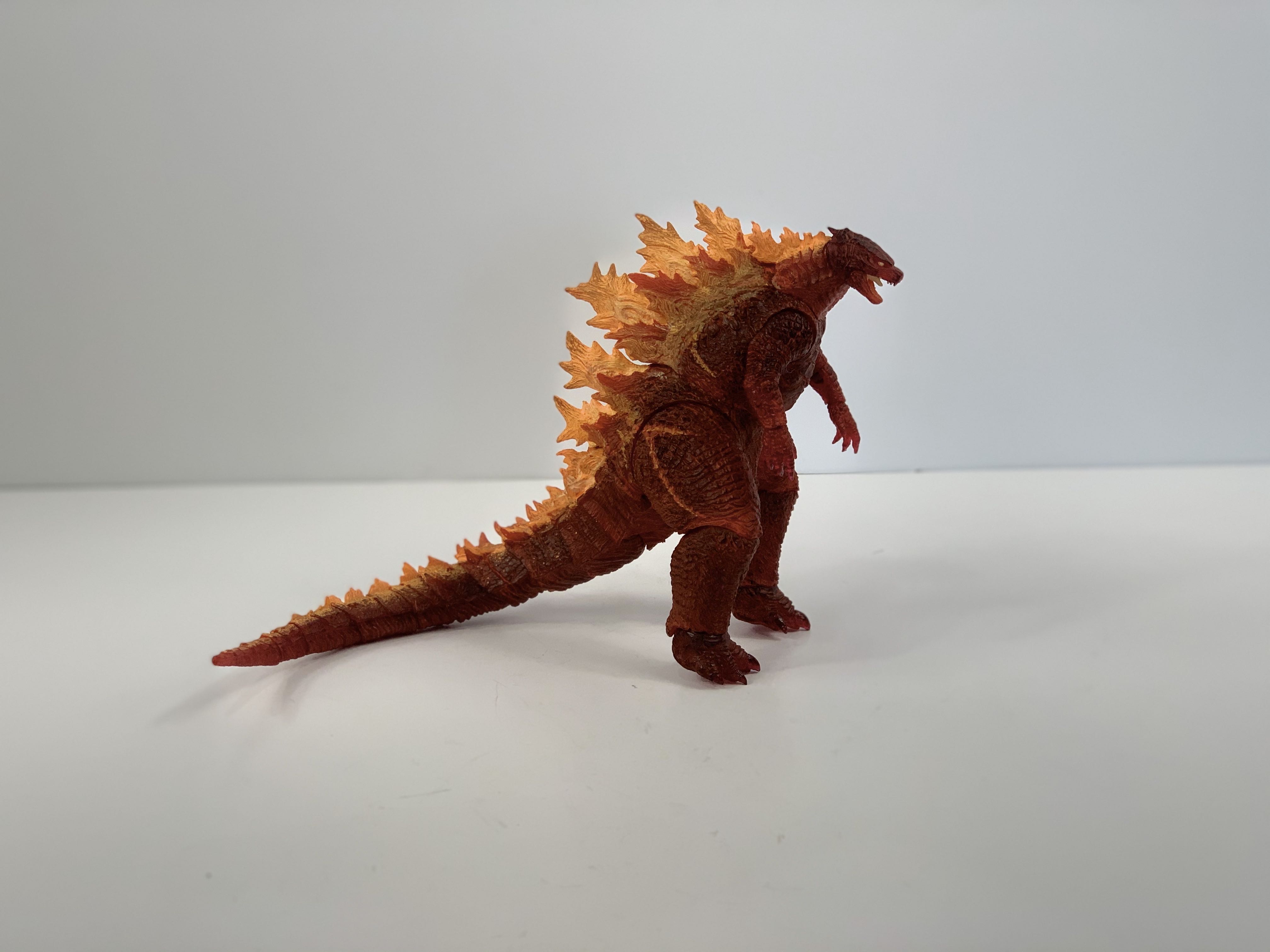 Godzilla (Burning) - Neca (Godzilla: King of the Monsters (2019)) action figure collectible [Barcode 634482428917] - Main Image 3