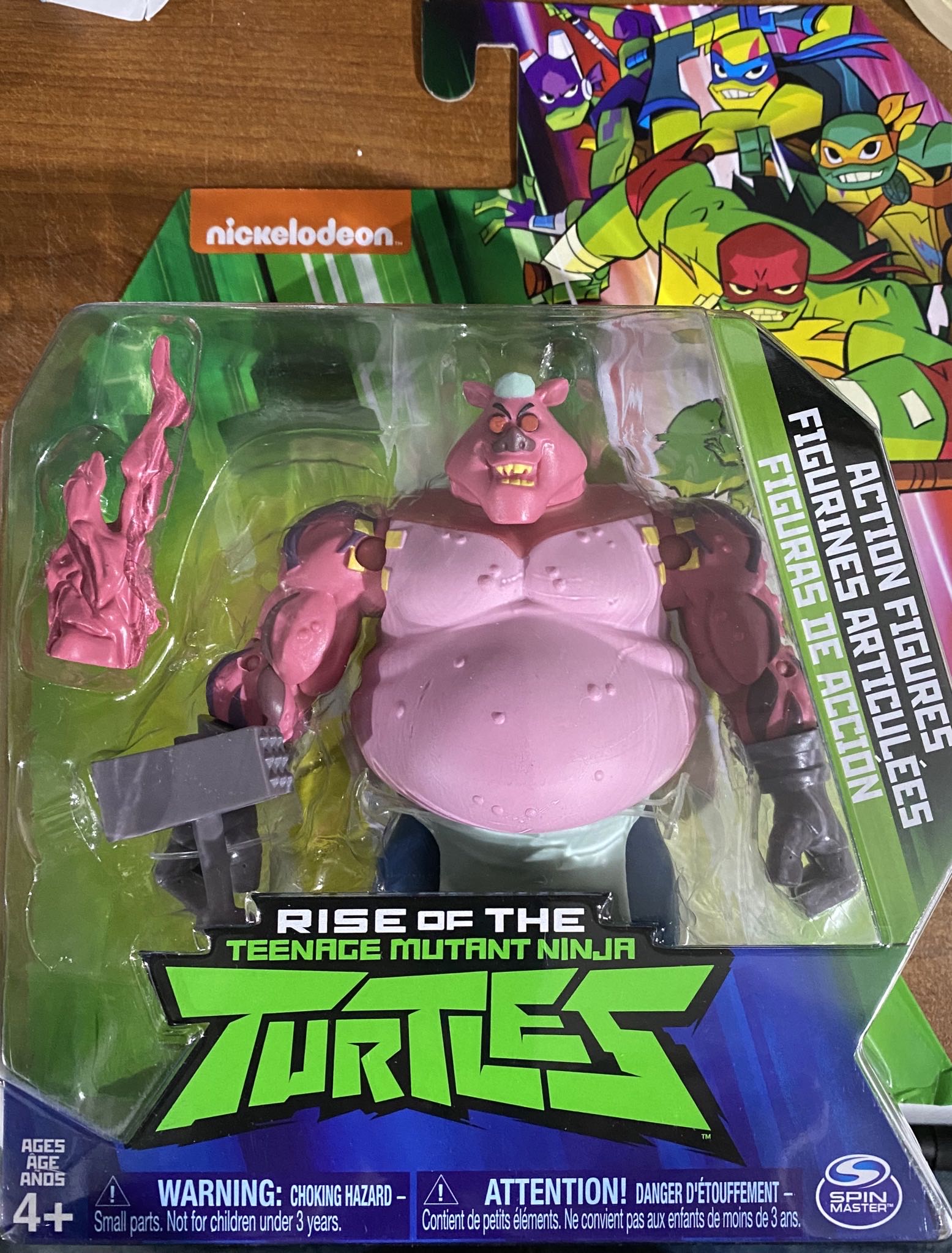 Meat Sweats - Spin Master (Rise of the Teenage Mutant Ninja Turtles) action figure collectible [Barcode 778988186367] - Main Image 3
