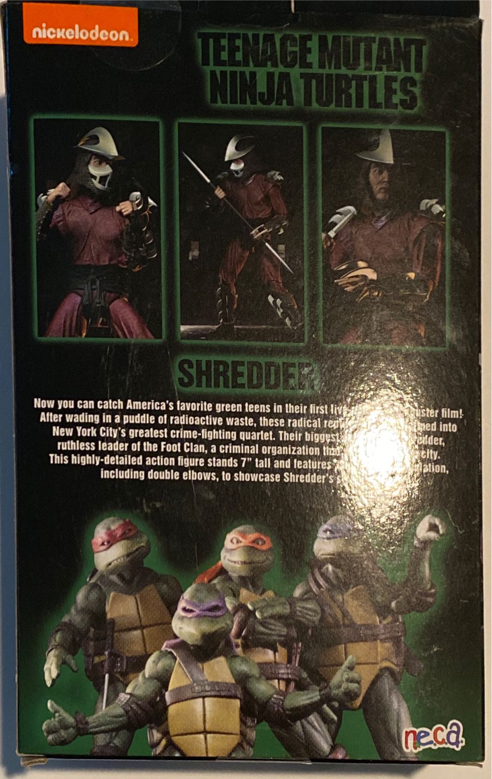 Shredder NECA - Neca (Teenage Mutant Ninja Turtles: The Movie) action figure collectible [Barcode 634482541098] - Main Image 3