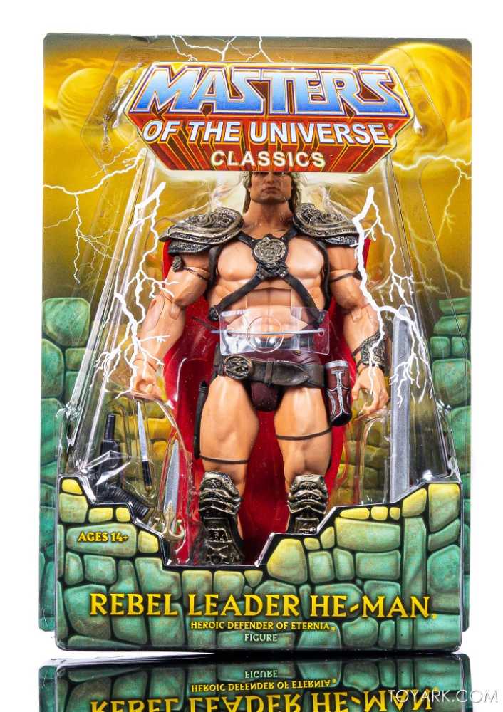 Rebel Leader He-Man (MOTUC) - Super7 (Masters Of The Universe Classics) action figure collectible [Barcode 811169038786] - Main Image 2
