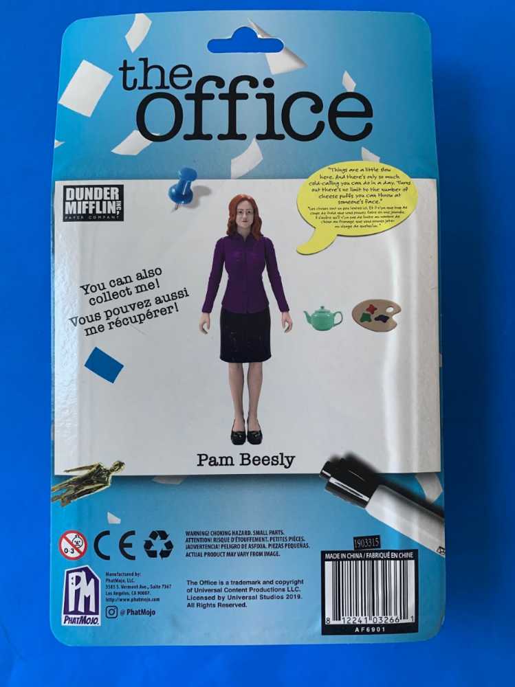 Phatmojo The Office: Pam Beasley - Phatmojo (The Office) action figure collectible [Barcode 812241032692] - Main Image 3