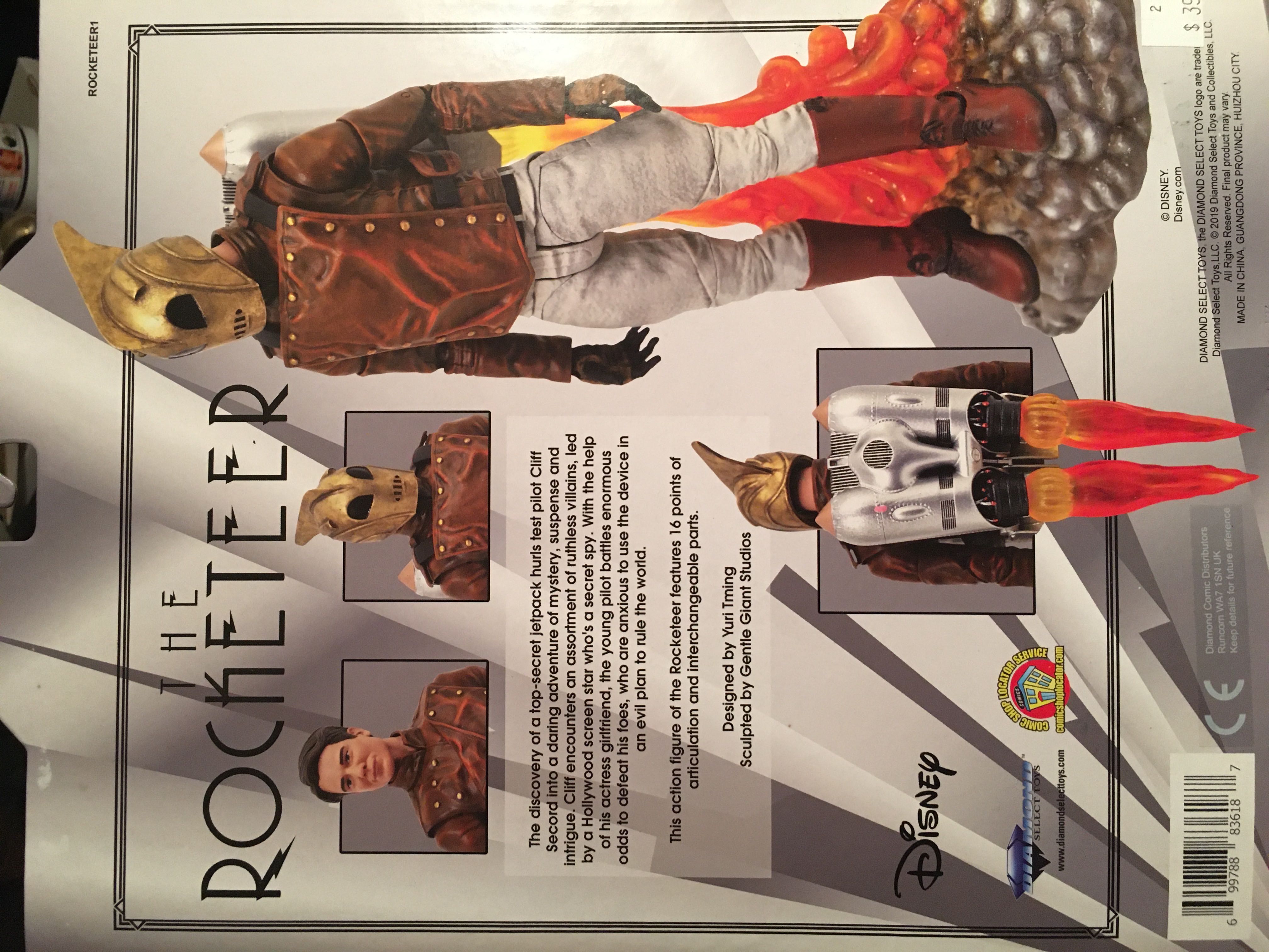 The Rocketeer - Diamond Select Toys (Diamond Select) action figure collectible [Barcode 699788836187] - Main Image 2