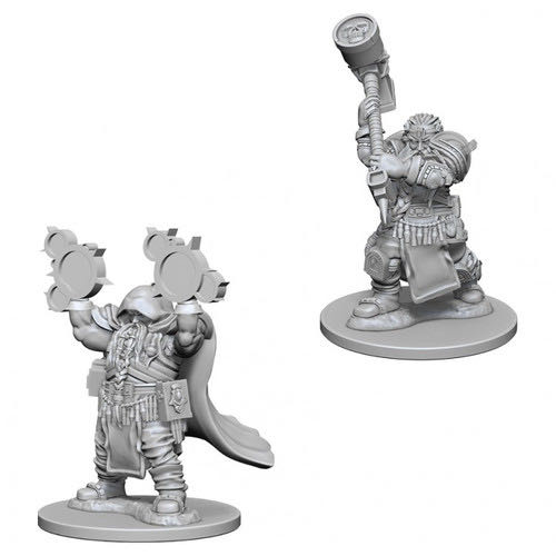 Dwarf Cleric, Male - Wiz Kids (Nolzur’s Marvelous Miniatures) action figure collectible - Main Image 2