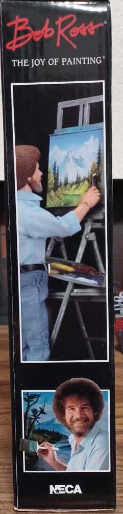 NECA Bob Ross “The Joy Of Painting” Action Figure - Neca (Bob Ross The Joy Of Painting) action figure collectible [Barcode 634482148969] - Main Image 4