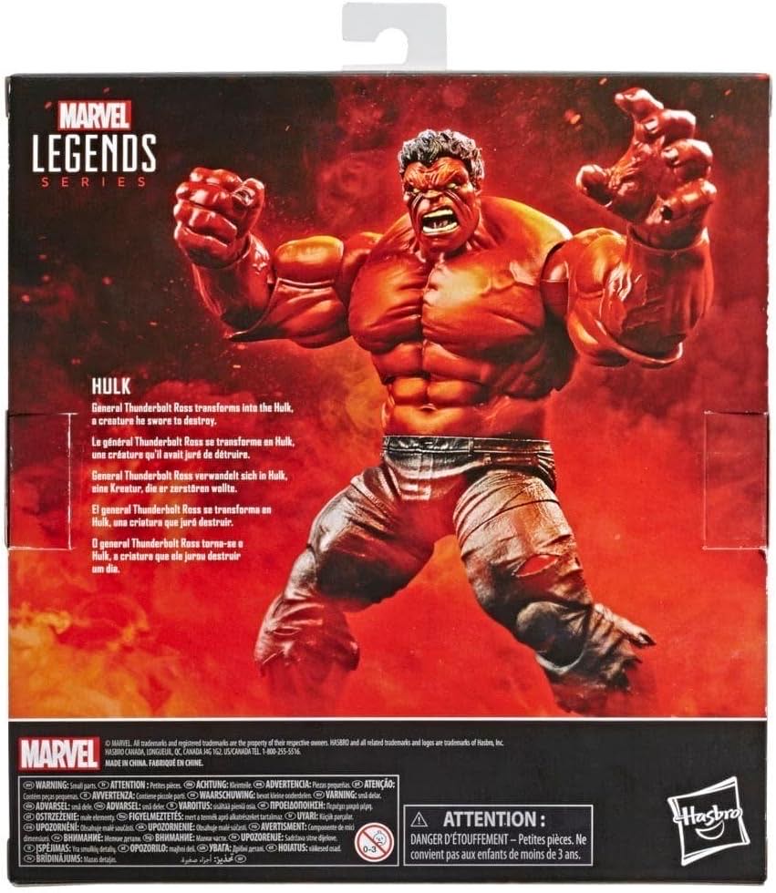 Marvel Legends Red Hulk Target Exclusive !in Hand Ready To ! - Hasbro (Target Exclusive) action figure collectible [Barcode 5010993685813] - Main Image 5