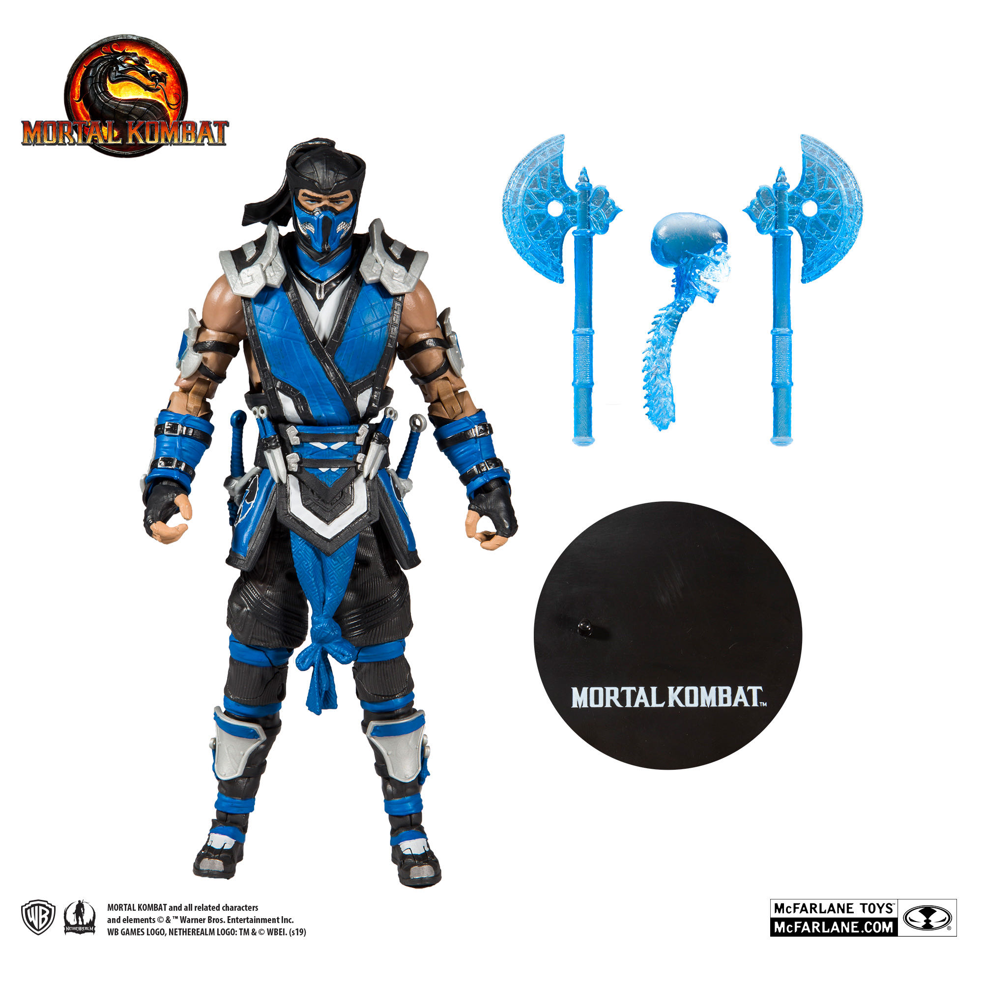 Sub-Zero <MK11 Base> - McFarlane Toys (Mortal Kombat) action figure collectible [Barcode 787926110029] - Main Image 2