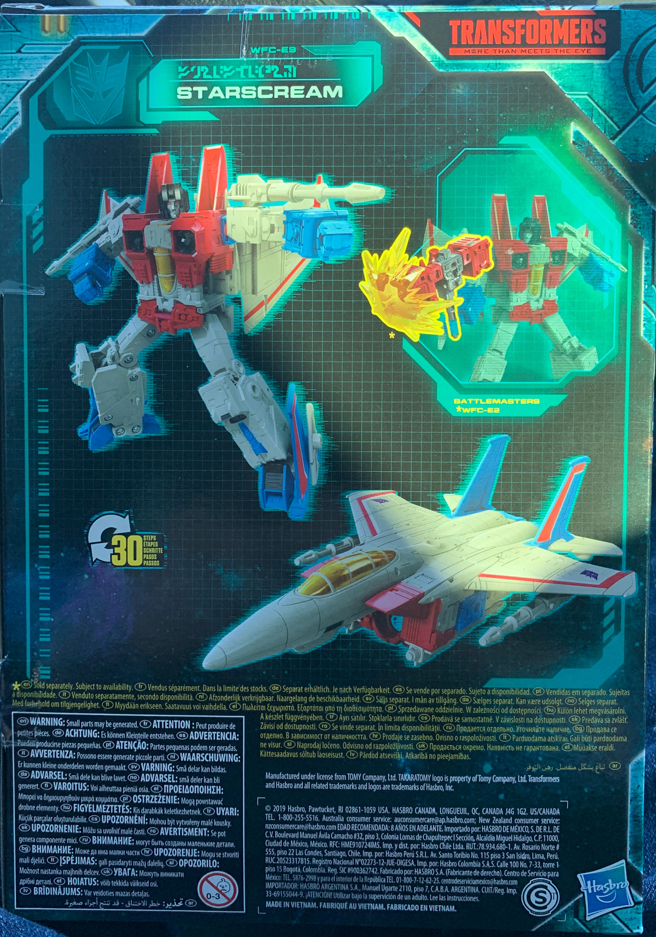 Transformers WFC Earthrise: Starscream - Takara Tomy (Transformers Earthrise) action figure collectible [Barcode 5010993639731] - Main Image 2