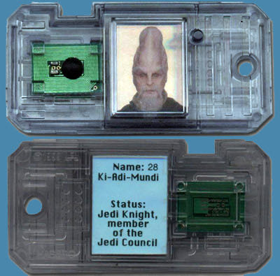 Carded Signed. Episode 1. Ki Adi-Mundi. Signed Silas Carson - Hasbro ( EPISODE 1 ) (Episode 1 ( 1999 - 2000 )) action figure collectible [Barcode 076281841236] - Main Image 4