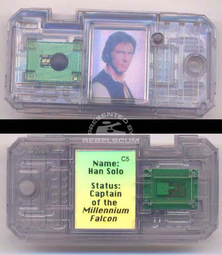 Han Solo - Hasbro (The Power Of The Force Commtech Chip) action figure collectible [Barcode 076930842027] - Main Image 4