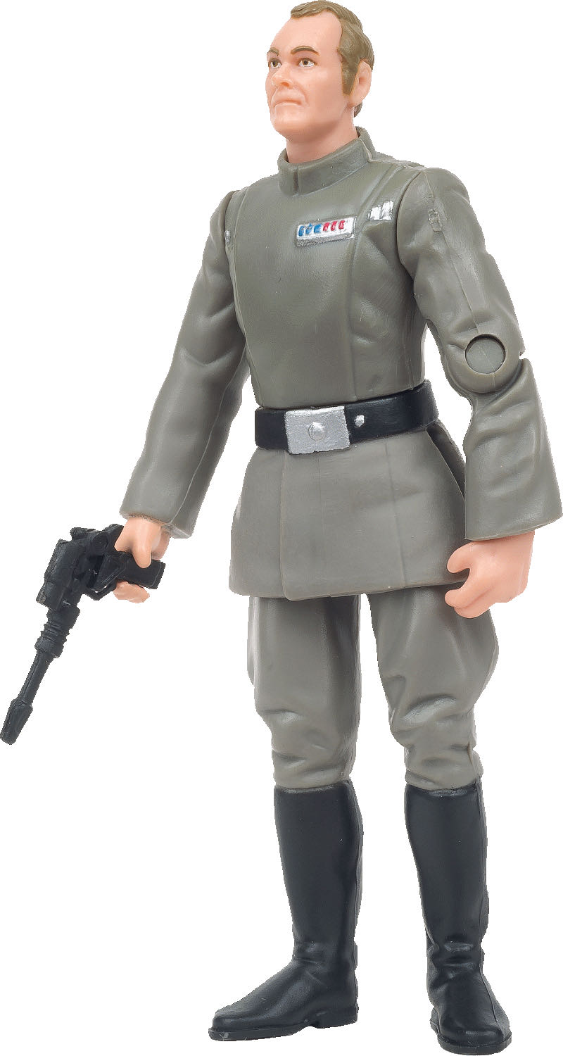 Admiral Motti w/ Imperial Blaster - Hasbro (CommTech Chip) action figure collectible [Barcode 076930843666] - Main Image 3
