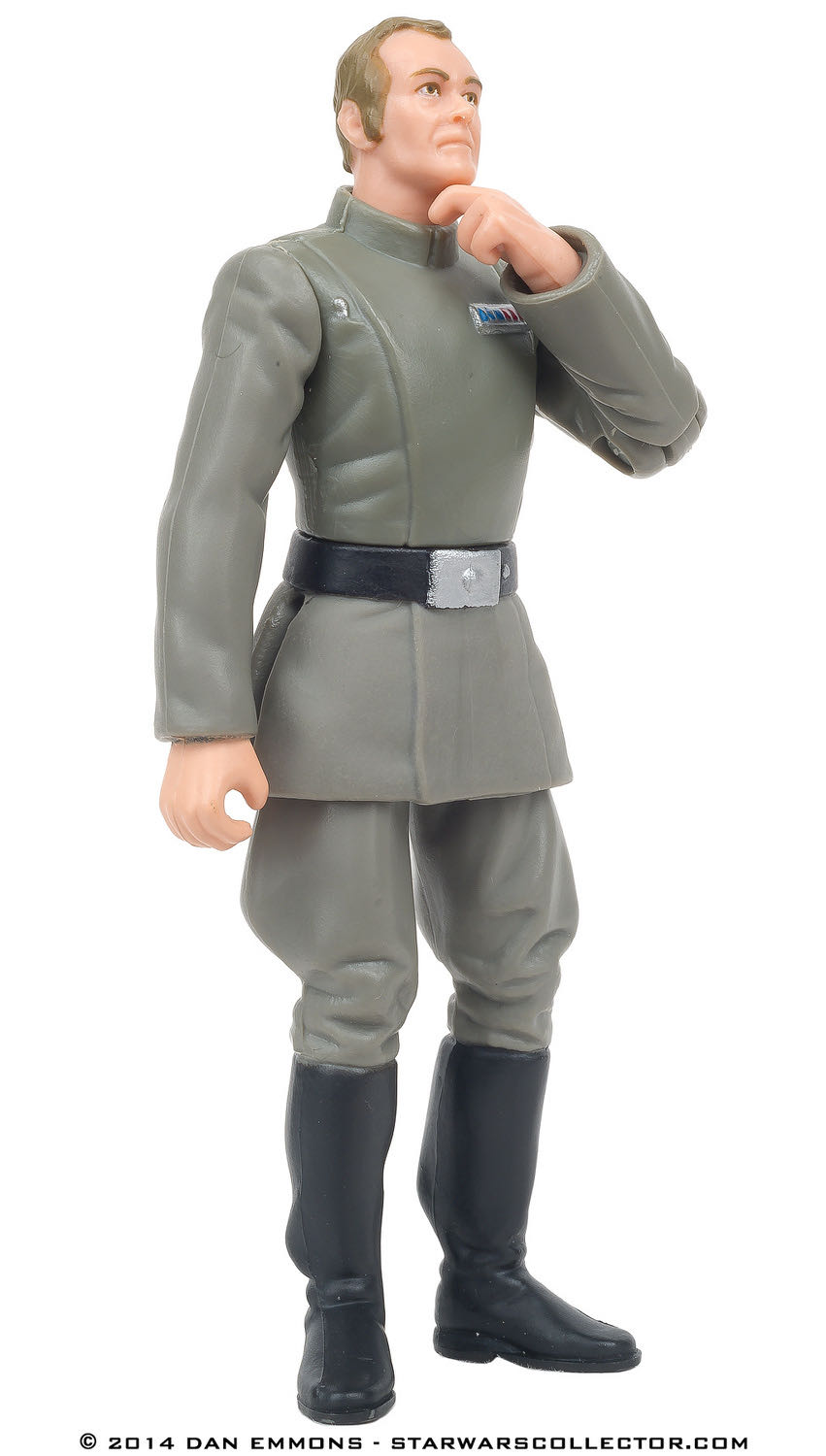 Admiral Motti w/ Imperial Blaster - Hasbro (CommTech Chip) action figure collectible [Barcode 076930843666] - Main Image 4