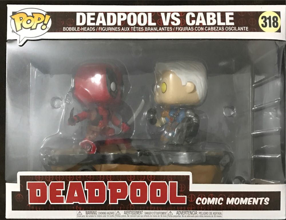 #318 Deadpool VS Cable   (Funko Pops) action figure collectible [Barcode 889698309721] - Main Image 2