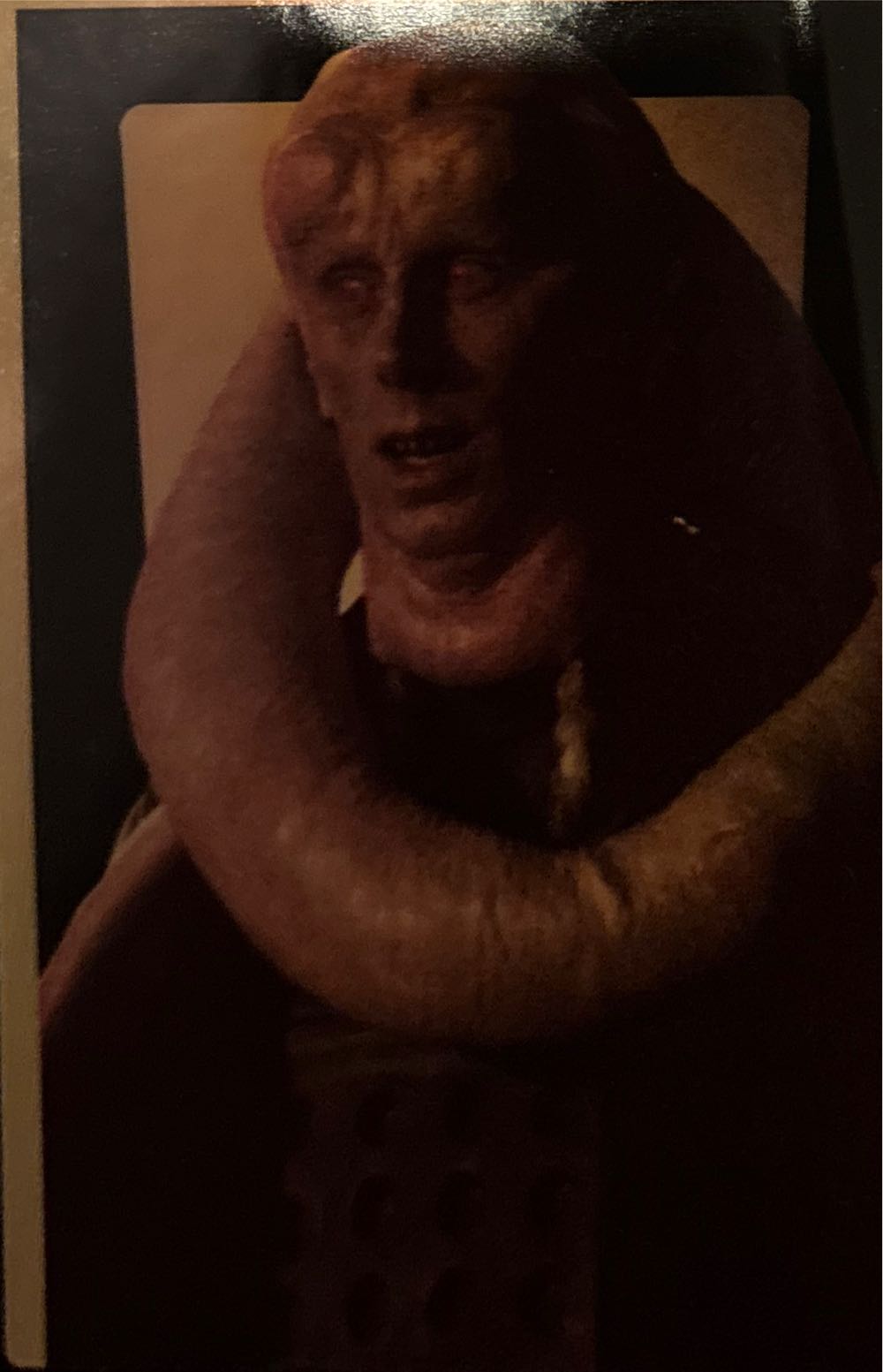 Carded Signed. The Power Of The Force. Bib Fortuna. Signed Micheal Carter - Hasbro / Kenner (Star Wars: Power Of The Force II (Green)) action figure collectible [Barcode 076281698120] - Main Image 5