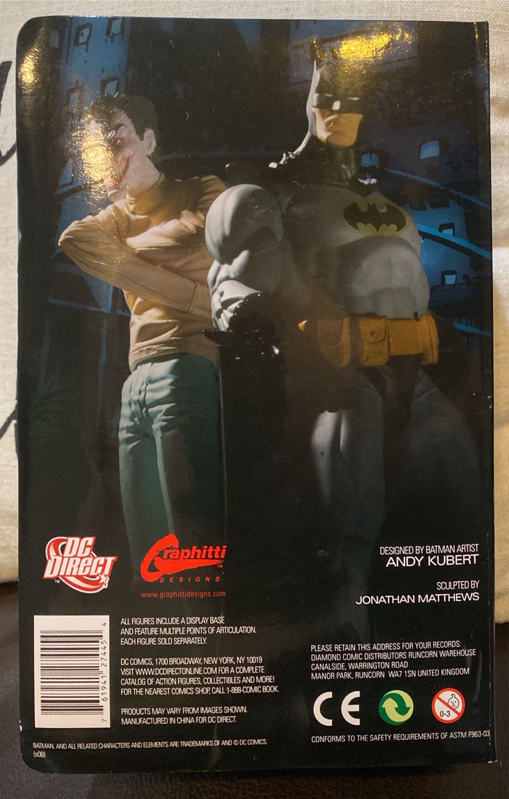 DC Direct 10th Anniversary Batman - DC Direct (Batman) action figure collectible [Barcode 761941274454] - Main Image 2