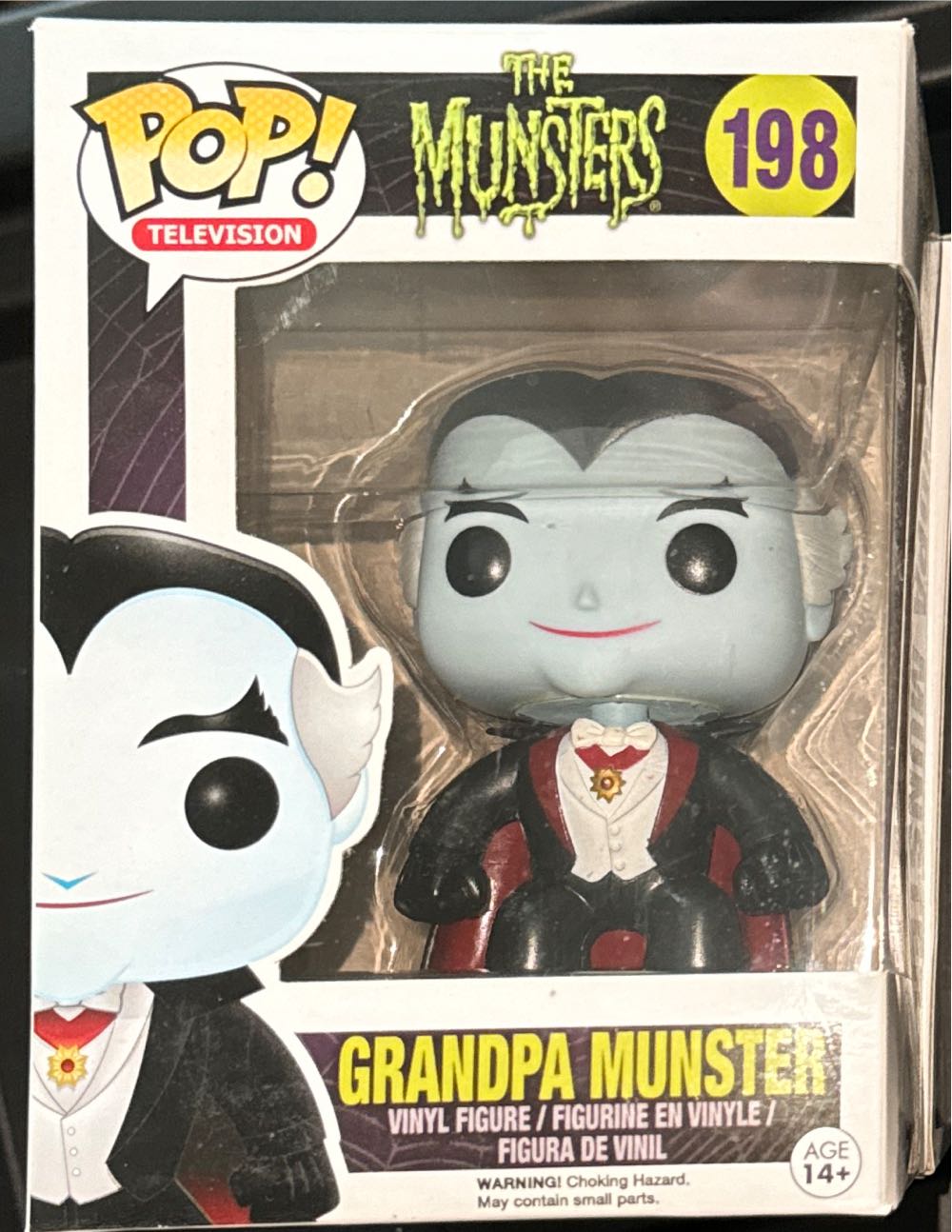 Grandpa Munster - Funko (The Munsters) action figure collectible [Barcode 849803042462] - Main Image 2