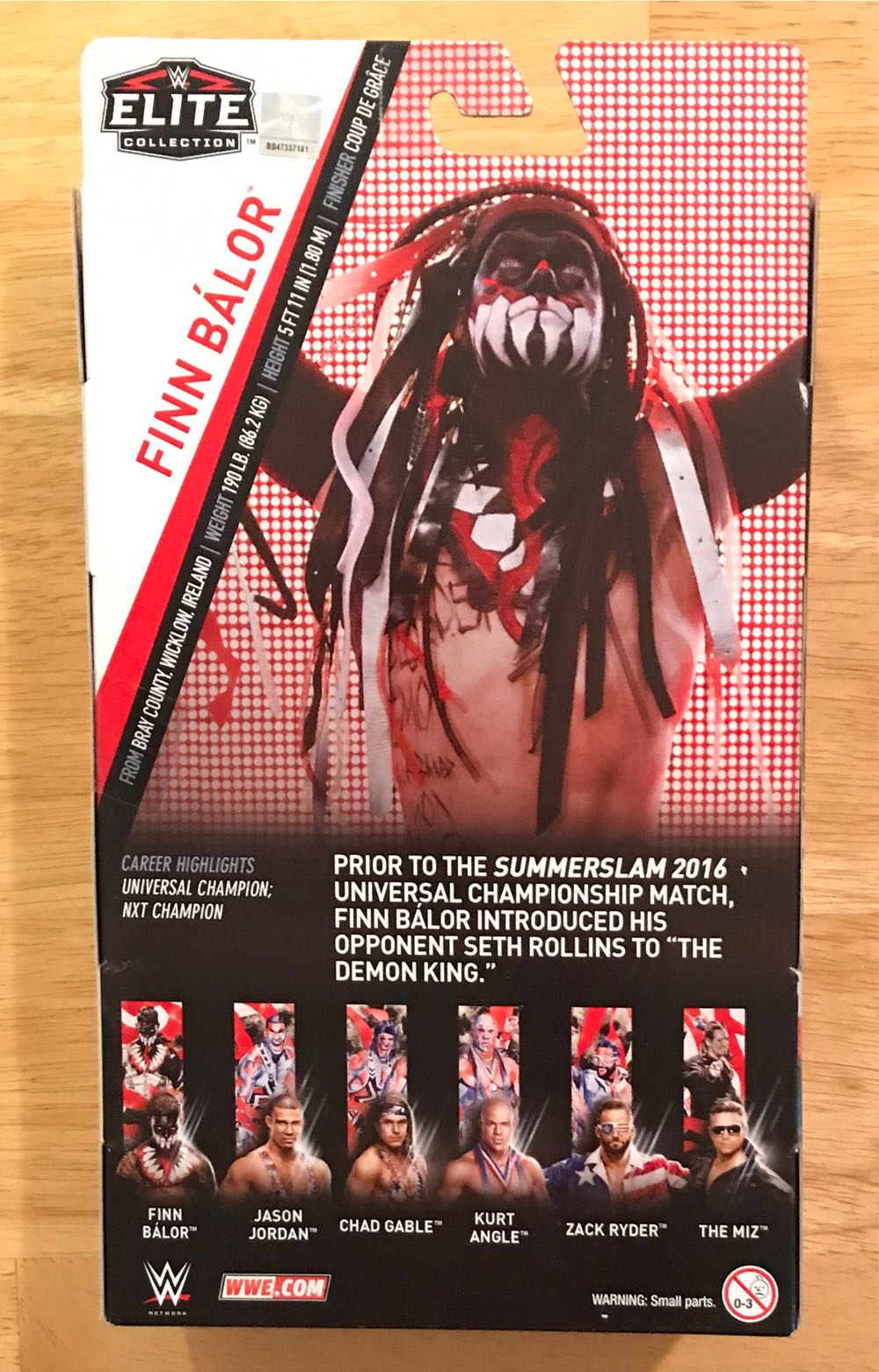 WWE Elite Series #59 Finn Balor - Mattel Inc (Elite Collection) action figure collectible [Barcode 887961572452] - Main Image 2