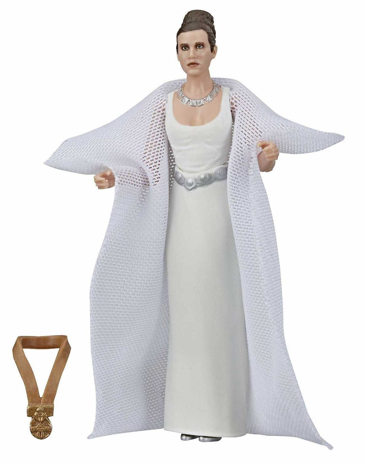 Princess Leia Organa (Yavin) - Disney/ Hasbro (Vintage Collection 3.75” 2018- Now) action figure collectible [Barcode 630509873425] - Main Image 3