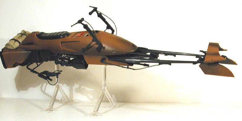 Speeder Bike With Luke Skywalker - Hasbro (Star Wars: Return Of The Jedi) action figure collectible [Barcode 076930262955] - Main Image 3