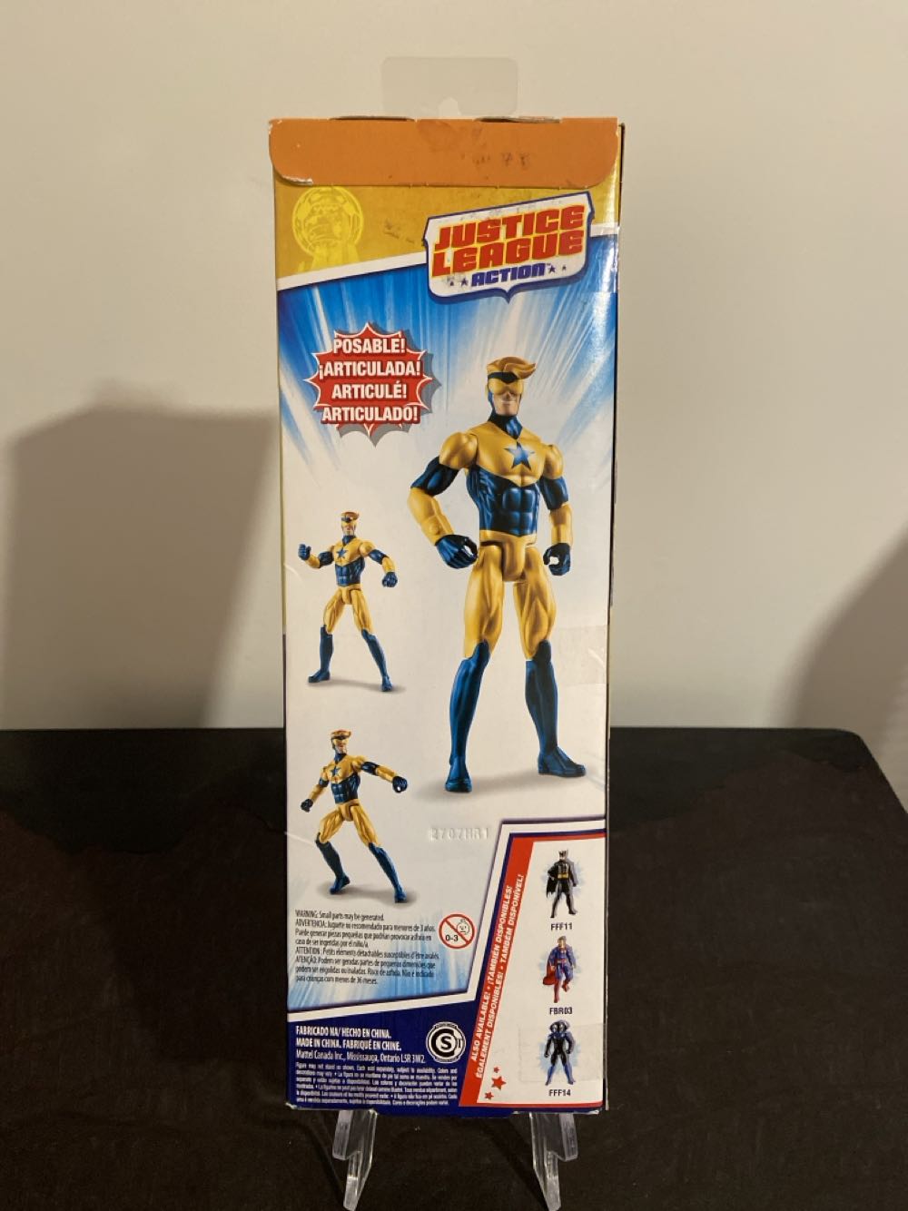 Booster Gold - Mattel (Justice League Action) action figure collectible [Barcode 887961483918] - Main Image 2