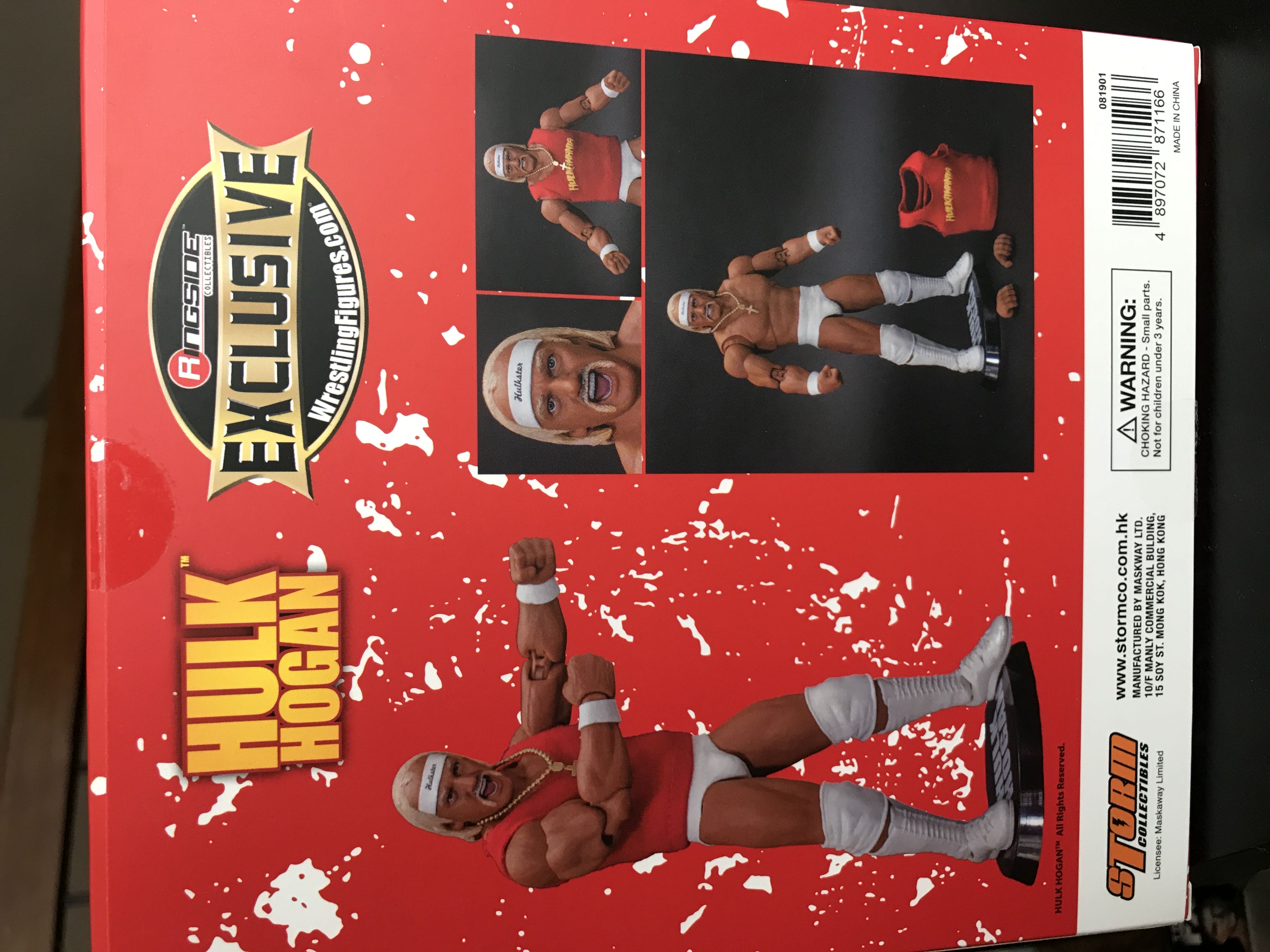 Hulk Hogan (White Trunks) - Maskway Ltd. (Storm Collectibles) action figure collectible [Barcode 4897072871166] - Main Image 2