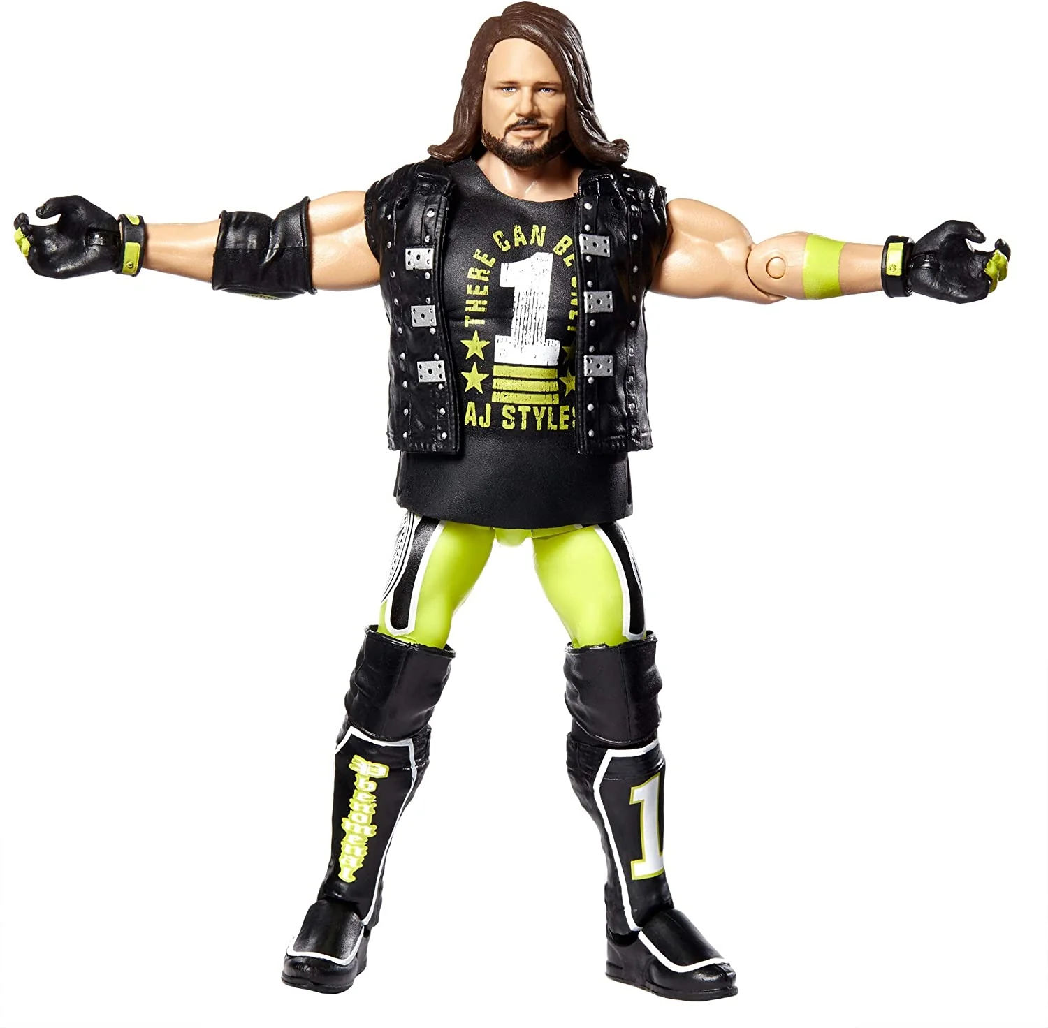 AJ Styles - Mattel (Elite Collection) action figure collectible [Barcode 887961830361] - Main Image 2