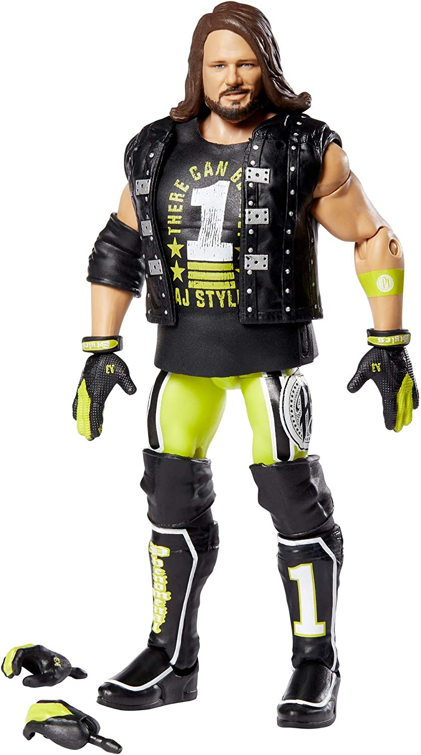 AJ Styles - Mattel (Elite Collection) action figure collectible [Barcode 887961830361] - Main Image 4
