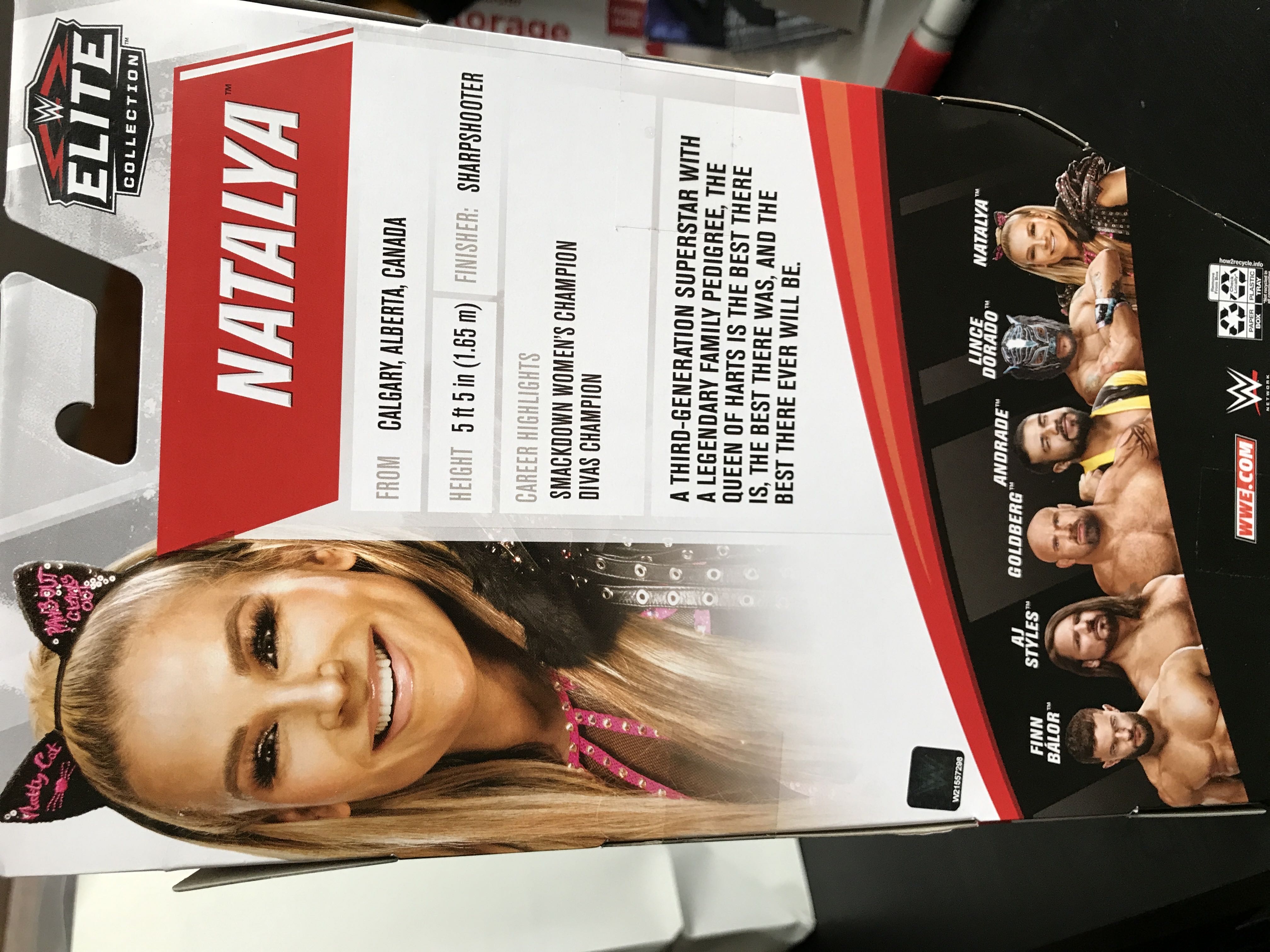 Natalya - Mattel (Wwe Elite) action figure collectible [Barcode 887961830316] - Main Image 2