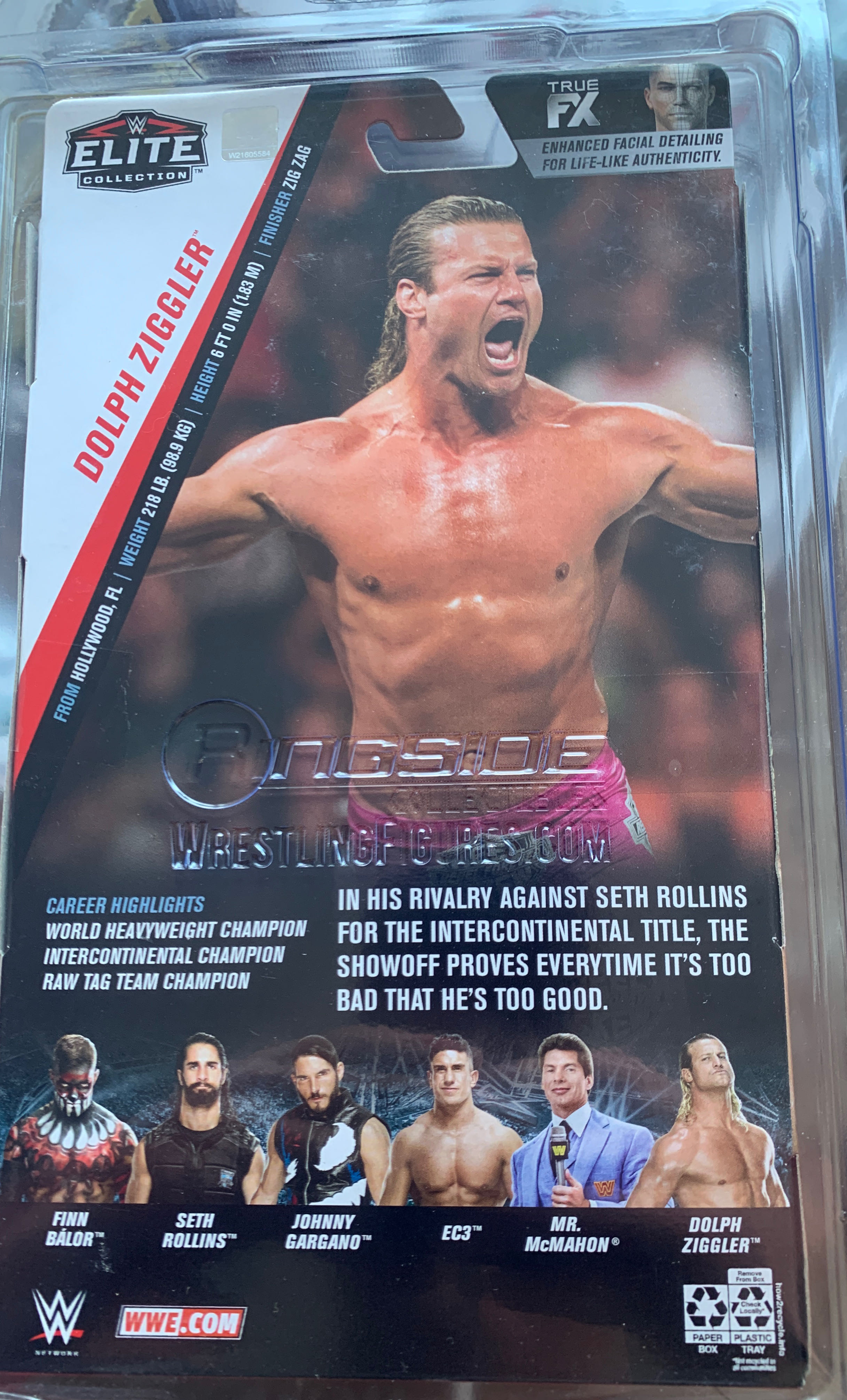Dolph Ziggler - Mattel Inc (Elite Collection) action figure collectible [Barcode 887961730104] - Main Image 3