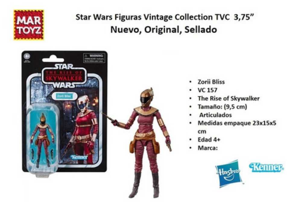 Zorii Bliss - VC157 - Hasbro (Star Wars Vintage Collection) action figure collectible [Barcode 630509862207] - Main Image 4