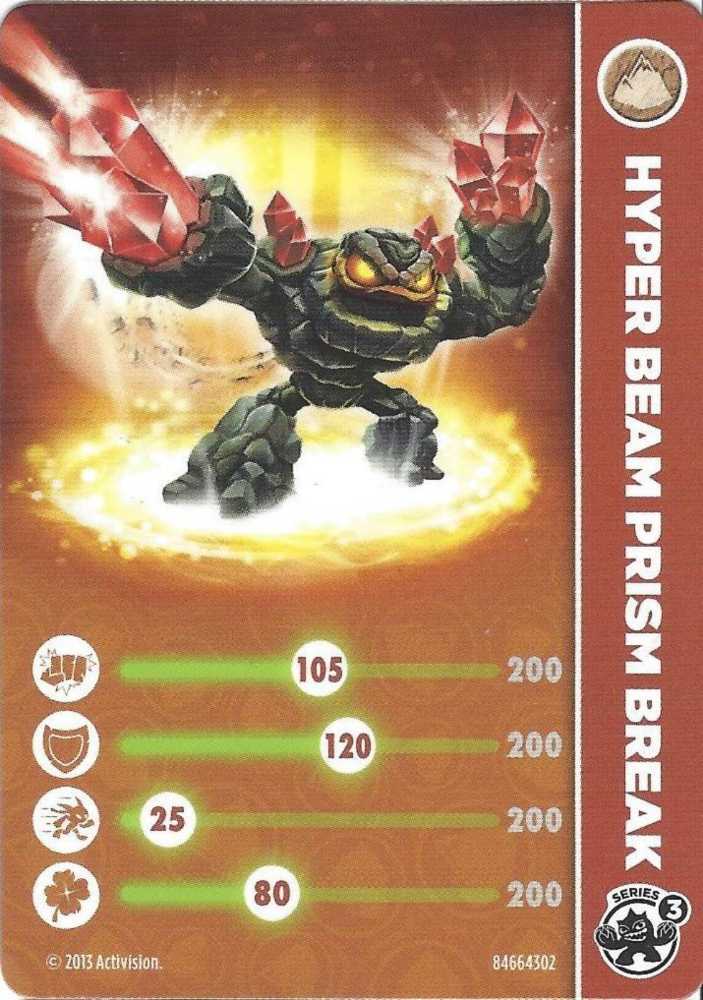 Hyper Beam Prism Break (Series 3) - Activision (Skylanders: Swap Force) action figure collectible - Main Image 3