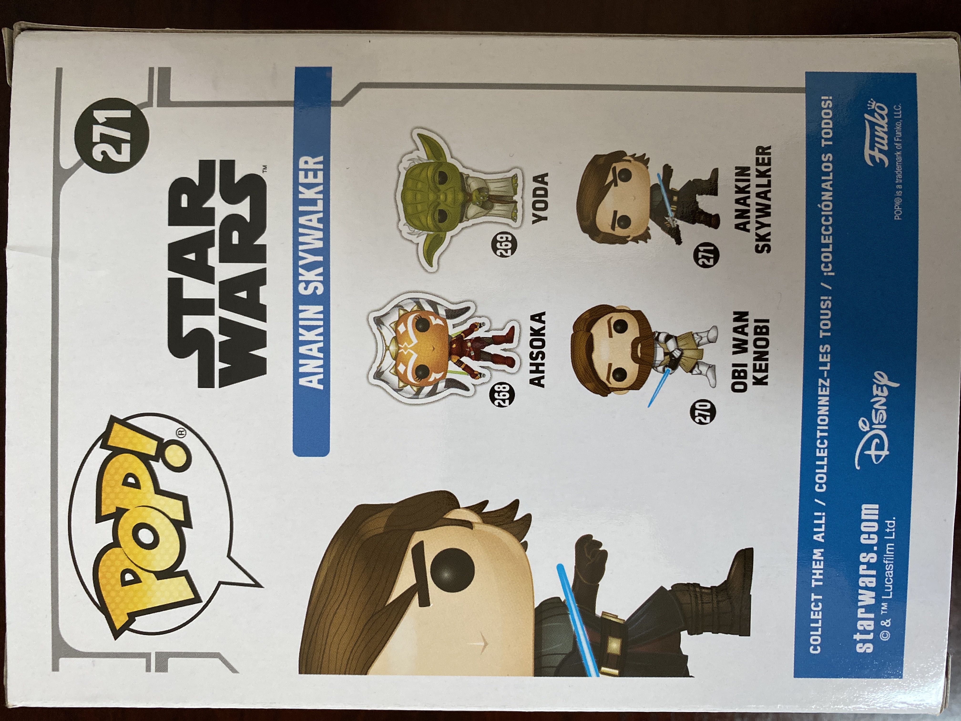 Anakin Skywalker - Funko Pop Movies (1. Star Wars) action figure collectible [Barcode 889698317948] - Main Image 2