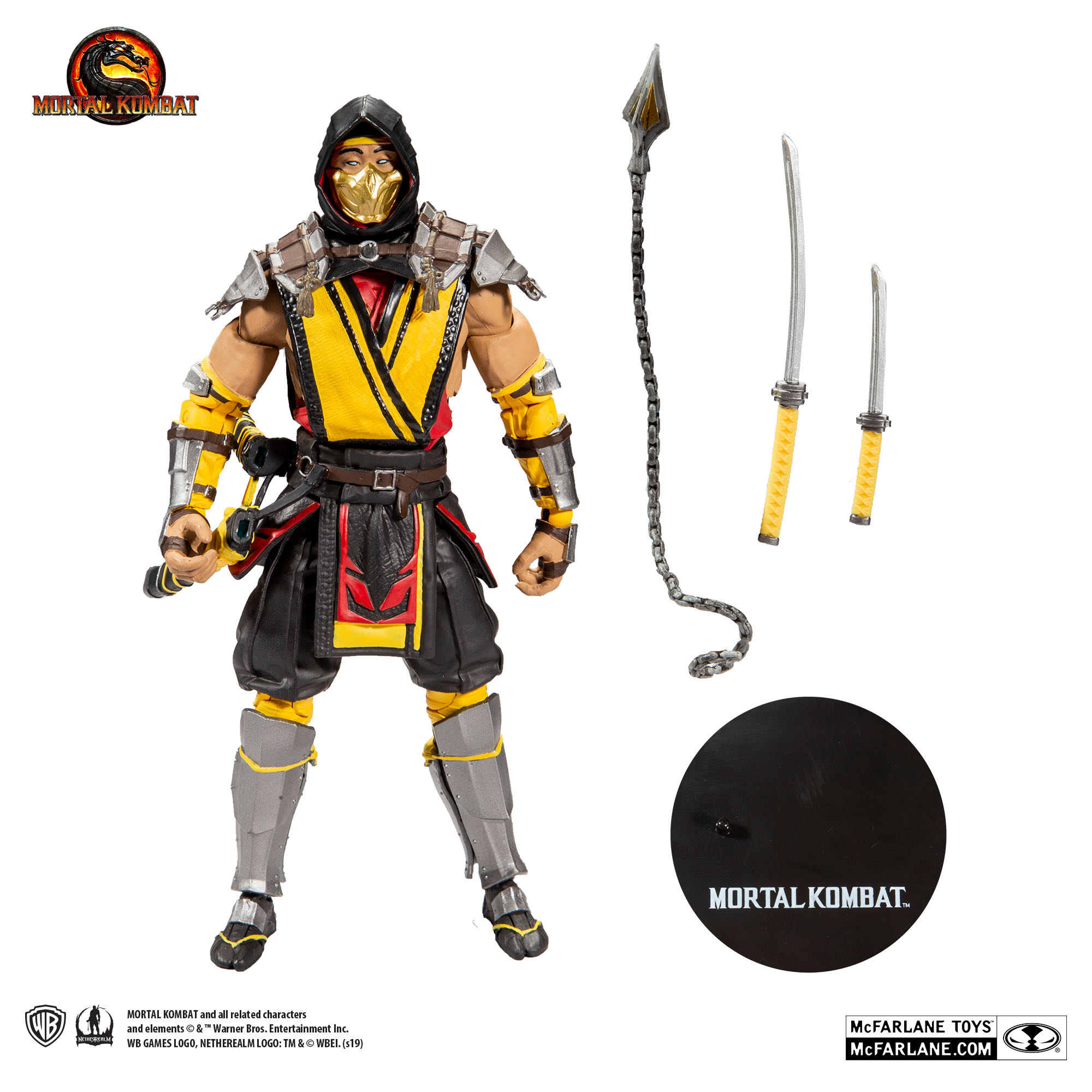 Scorpion <Base MK11> - McFarlane Toys (Mortal Kombat 11) action figure collectible [Barcode 787926110012] - Main Image 2