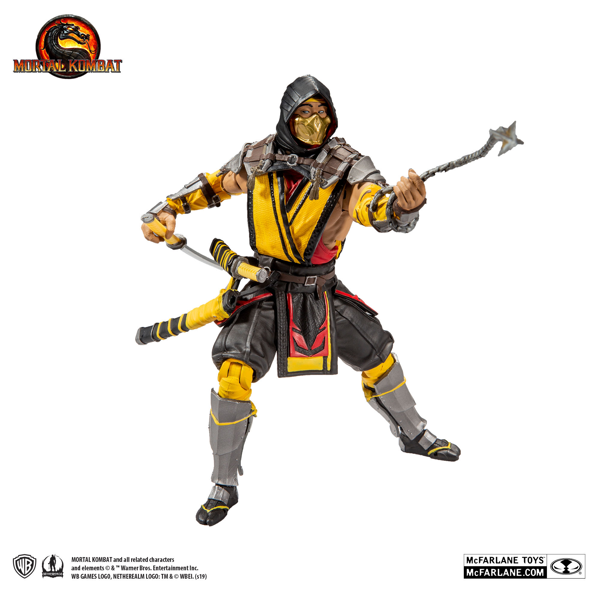 Scorpion <Base MK11> - McFarlane Toys (Mortal Kombat 11) action figure collectible [Barcode 787926110012] - Main Image 4